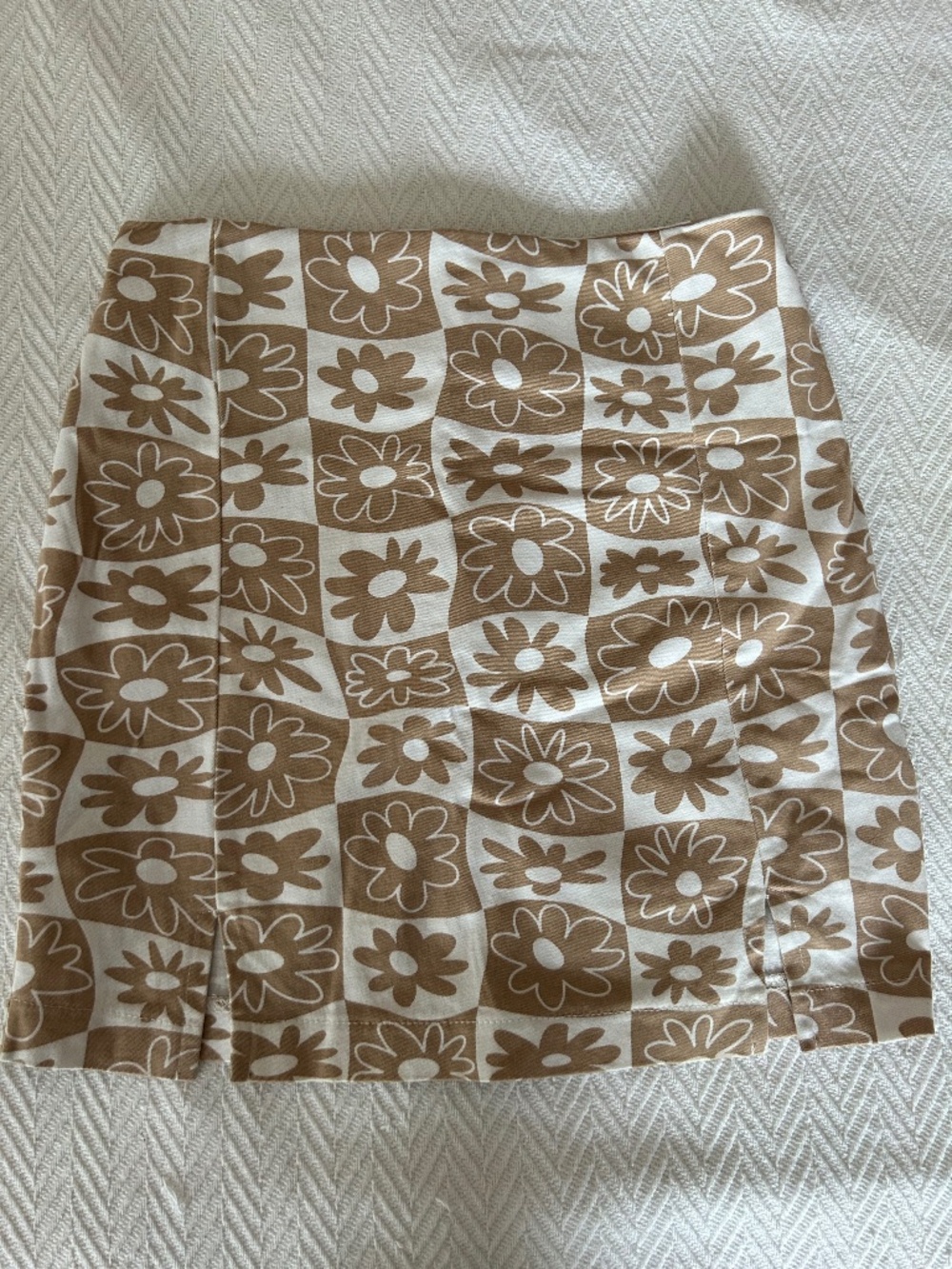 Boho Floral Mini Skirt